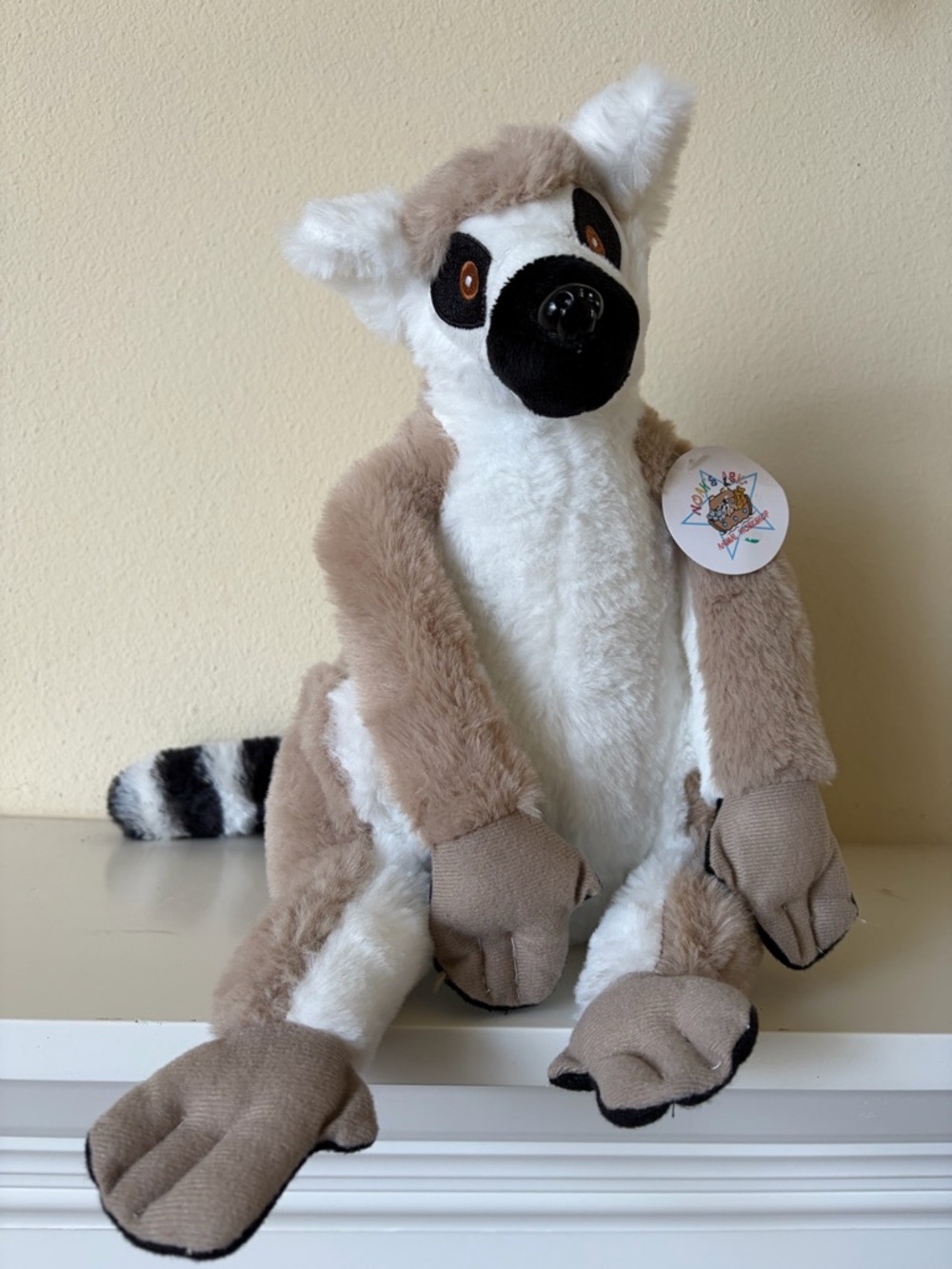 Noah’s Ark Workshop Plush Lemur